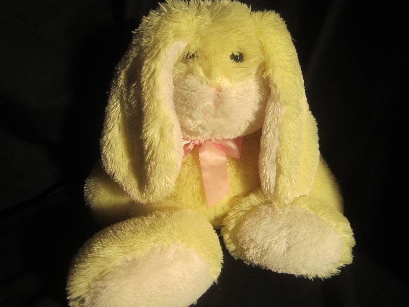 Yellow Stuffed Bunny Approx 28