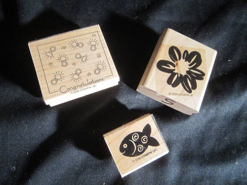 Stampin Up - 3 Stamps