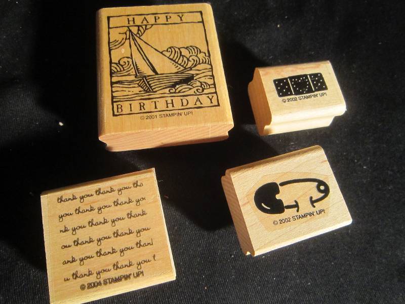 Stampin Up - 4 Stamps