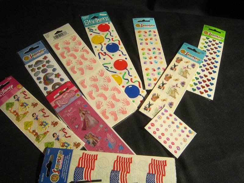 New 9 Stickers  Extra