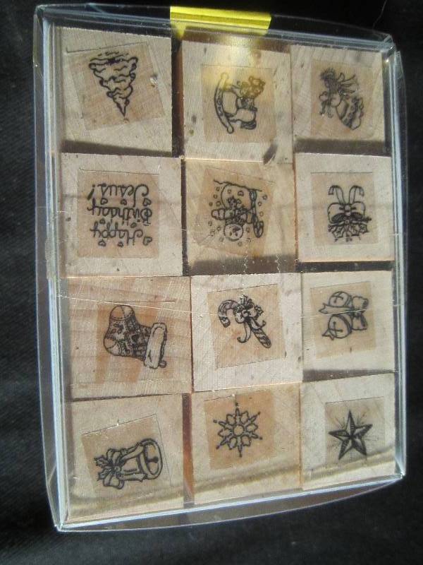 Set of 12 Christmas Stamps