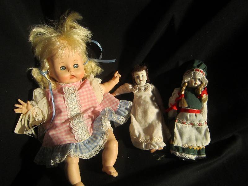 3 Dolls Collectible - 1 Effanbee 1972