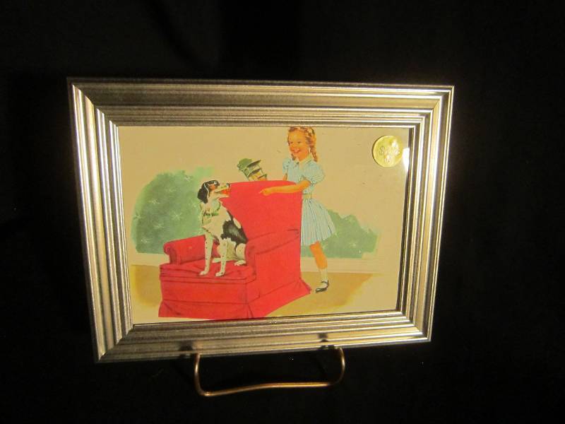 Reader Picture - Dog in Red Chair