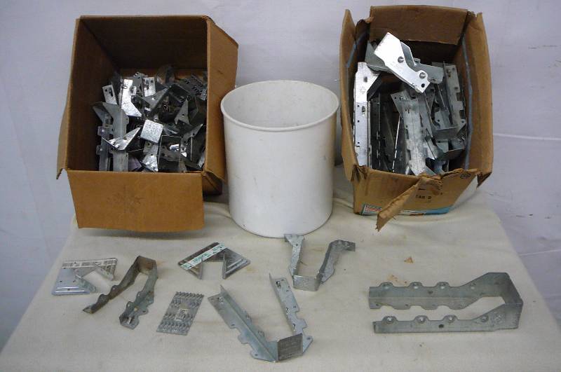 lot 6 image: Lot of Joist Hangers