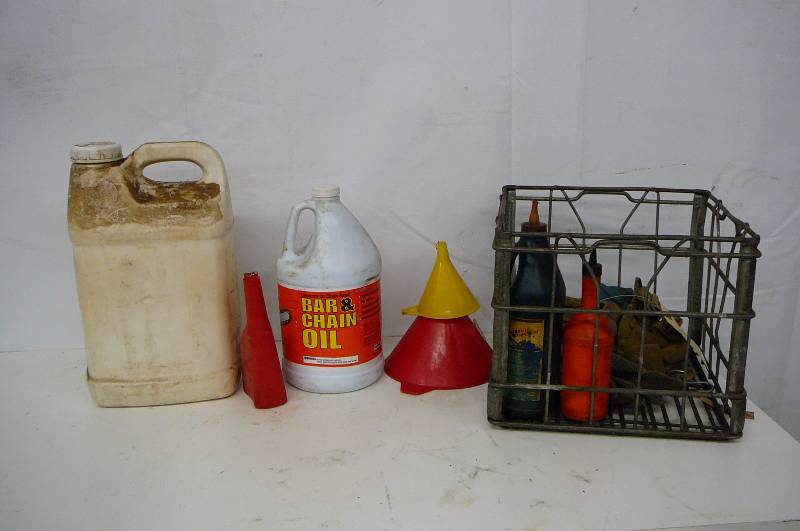 lot 35 image: Bar Oil Funnels