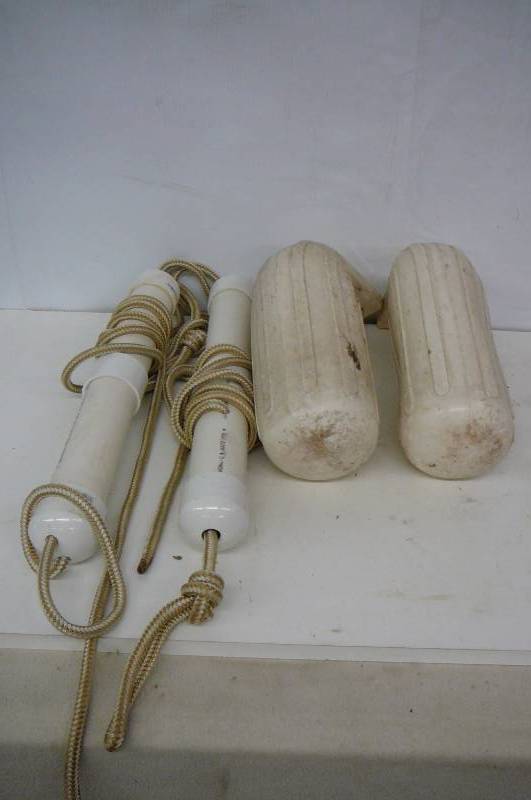 lot 52 image: Dock and boat bumpers 4 count used