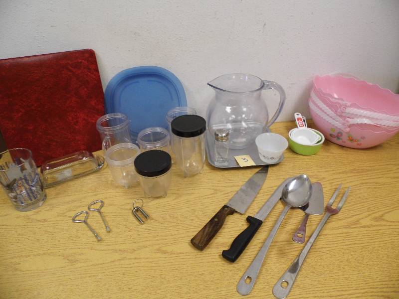 Kool-Aid Pitcher & Dishes
