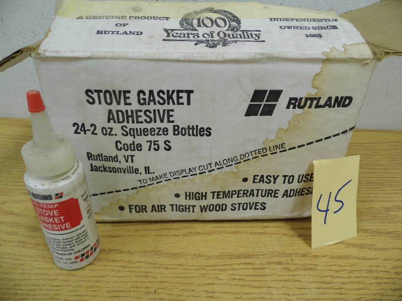 Case of Gas Stove Adhesive