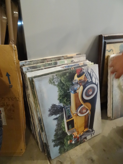 20 X 16 Old Car Prints Qty 7