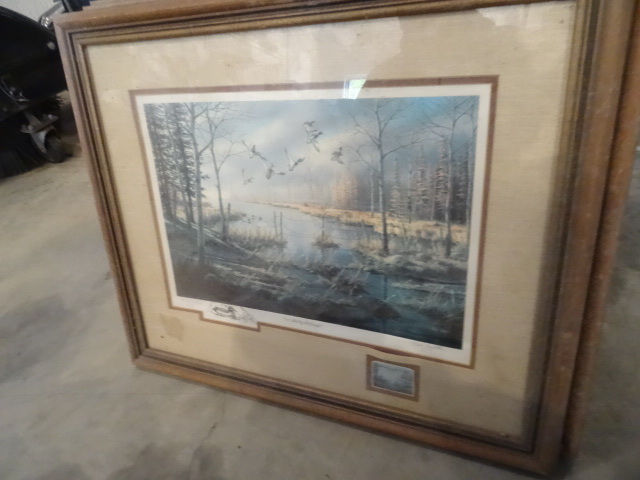 Ken Zylla Framed Print  1981 Duck