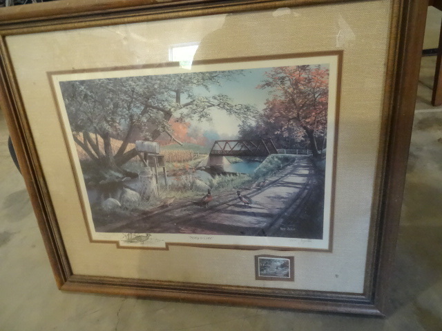 Ken Zylla Framed Print 1986 Duck