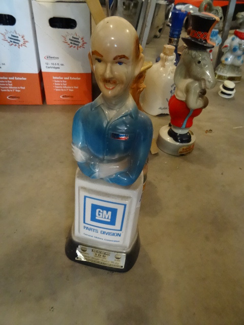 Beam 100 GM Parts Division Decanter