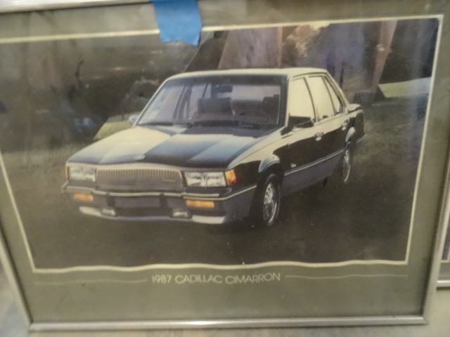 6 Aluminum Framed GM Car Pics.