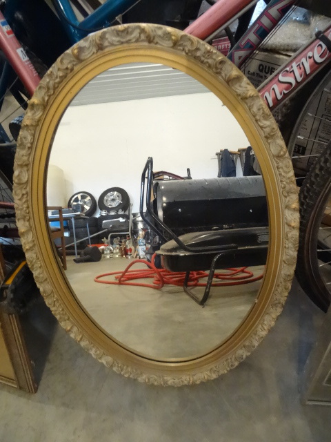 Vintage Wall Hanging Mirror 18 X 27